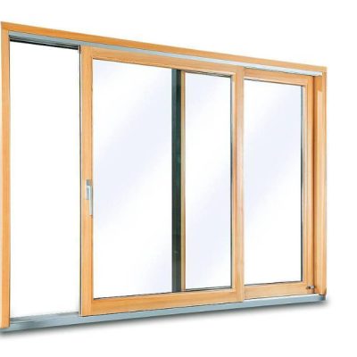 Baie soulevante-coulissante Bois-Alu IDEALU IV 78